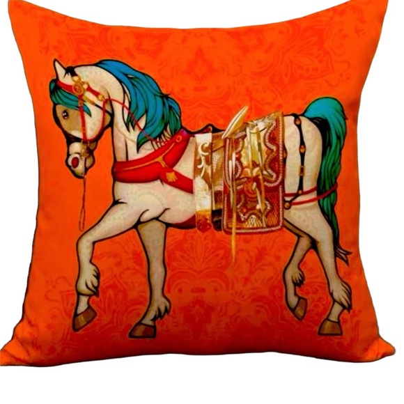 Other - 💐🔵Set of 2 - Horse Print Cushion Covers Without Filler